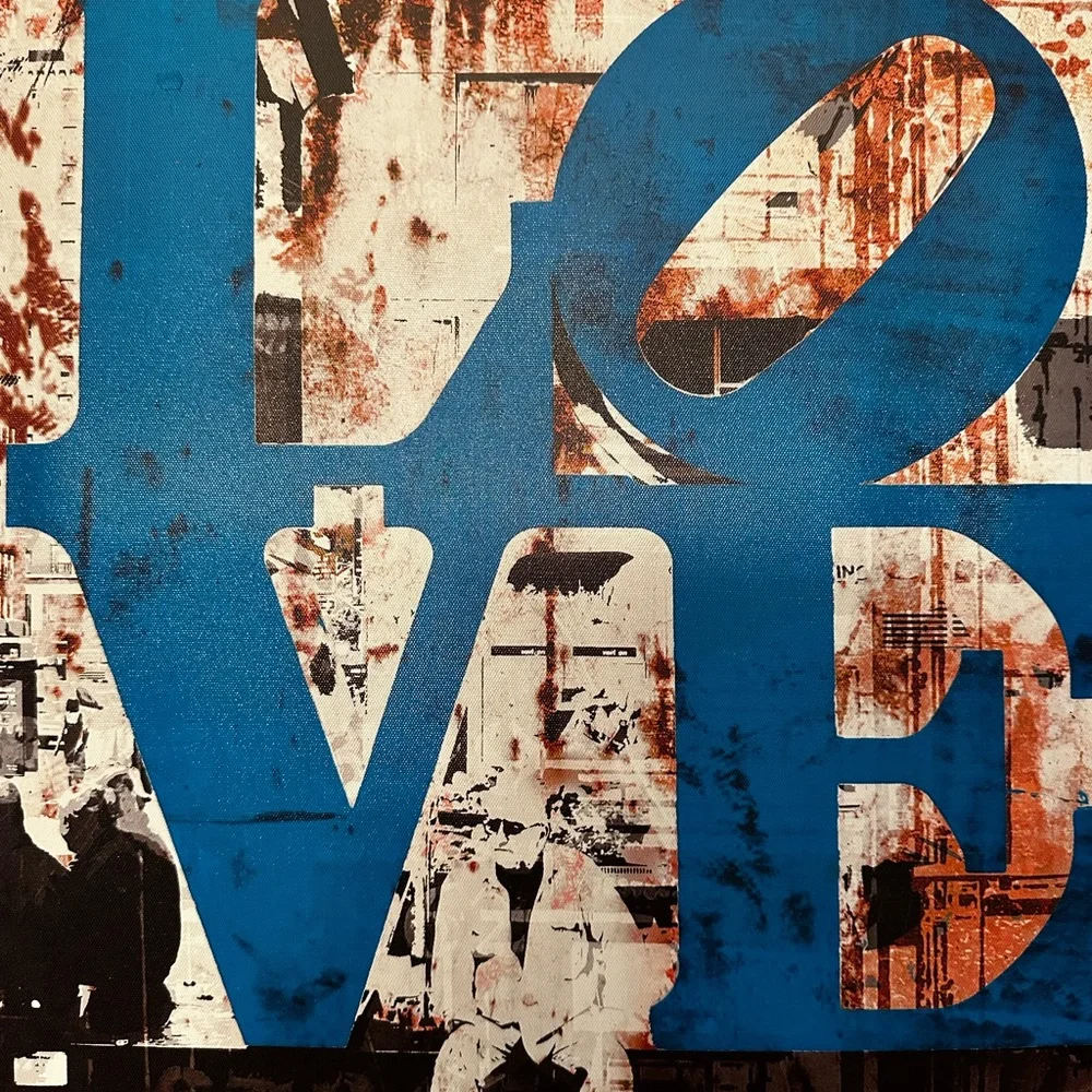 Love canvas artwork - Picture 4 of 5